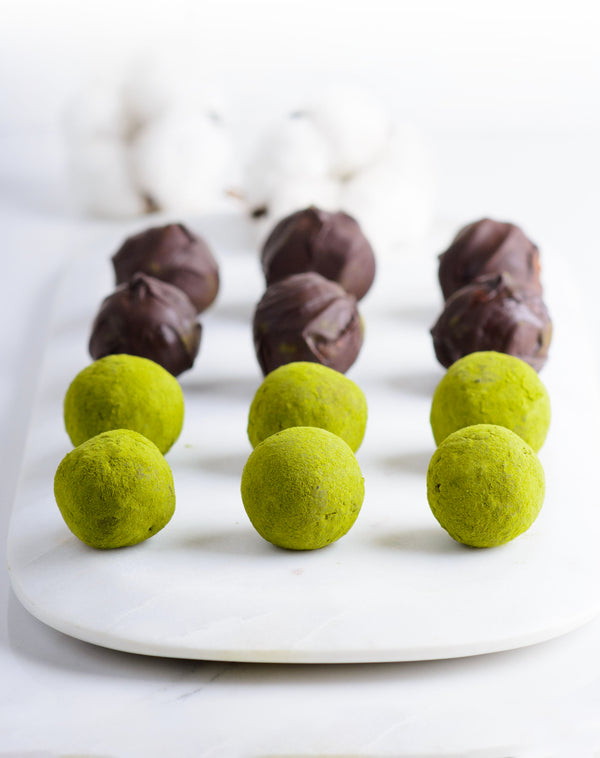 MATCHA TRUFFLES - Pantenger Tea Shop